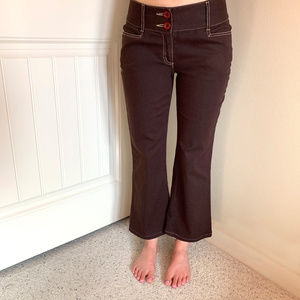 NWOT - INC Dark Brown Jeans Boot-Cut / Size 2P